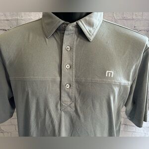 TRAVIS MATHEW mens medium soft cotton golf polo